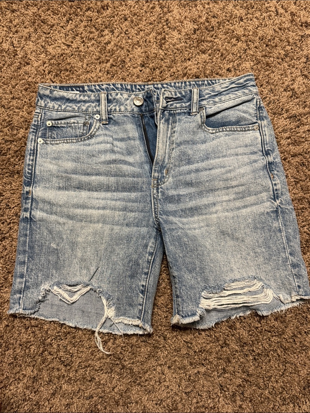 American Eagle Outfitters high rise Tomgirl Bermuda shorts
